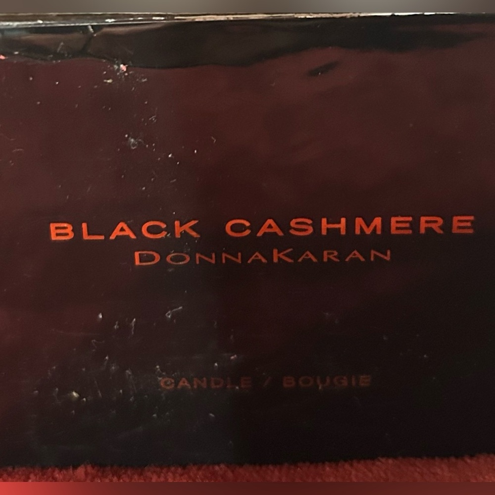 Donna Karan Vintage Black Cashmere Candle